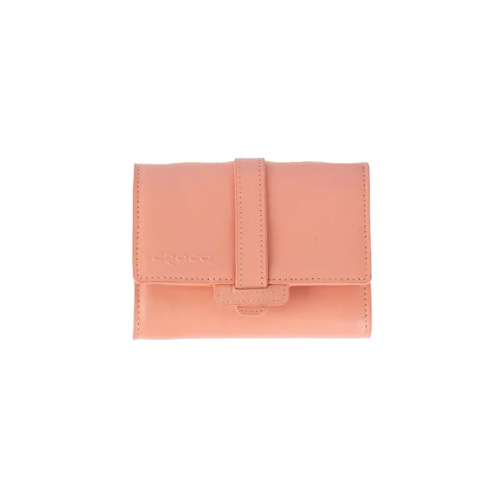 کیف پول زنانه چرم کروکو مدل denira