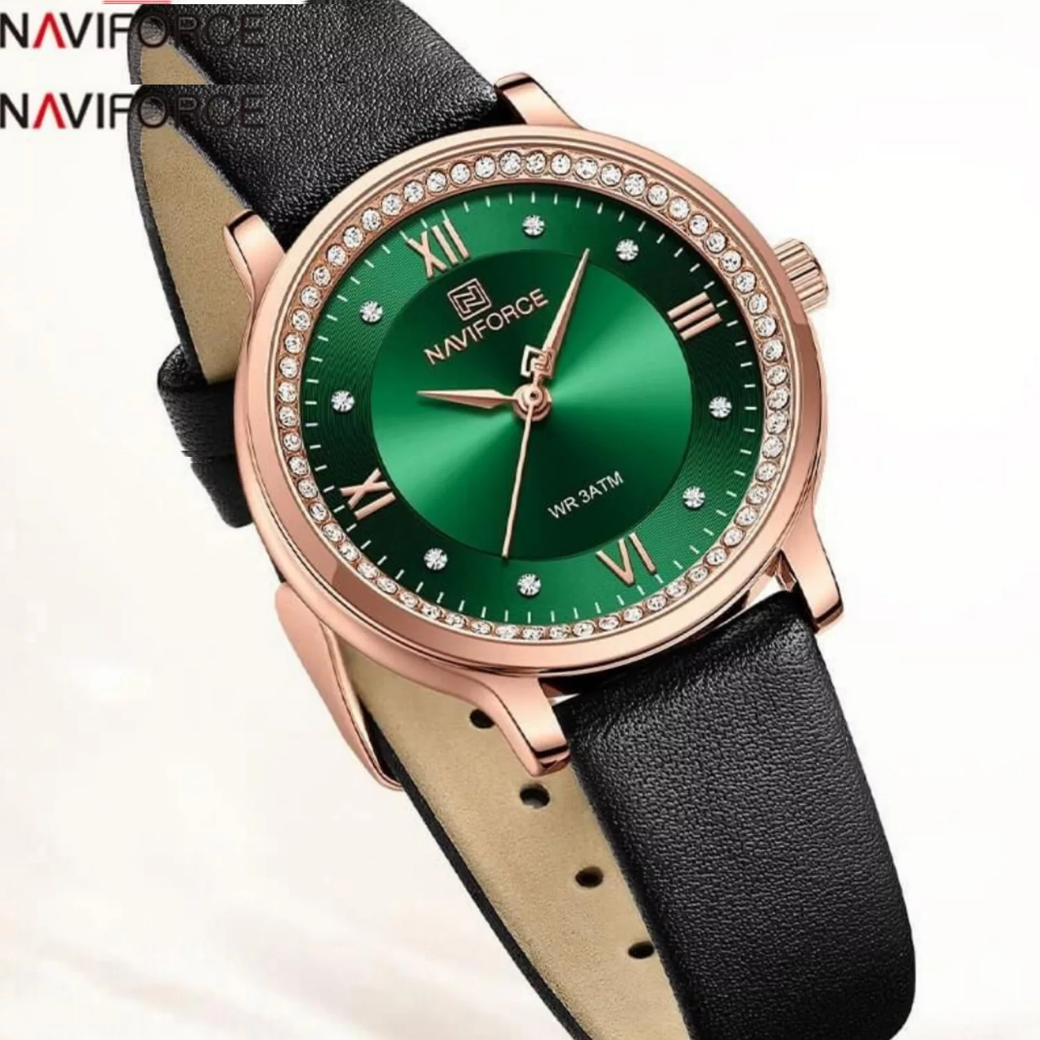 ساعت مچی عقربه ای زنانه نیوی فورس مدل NF 5036 RG