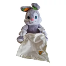 عروسک پولیشی موزیکال مدل خرگوش ارتفاع 35 سانتی متر