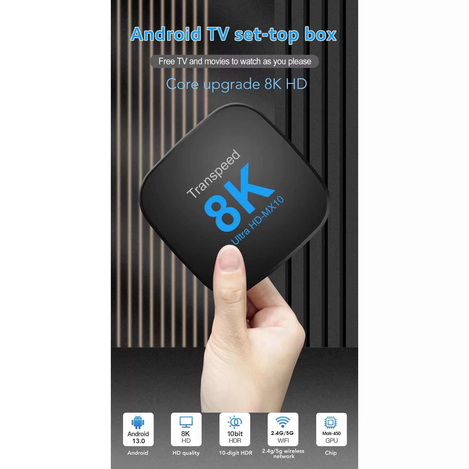 اندرویدباکس الترا اچ دی مدل MX10