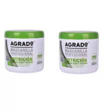 ماسک مو آگرادو مدل تغذیه کننده حجم 500 میلی لیتر بسته 2 عددی