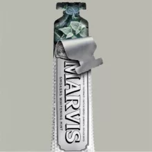 خمیر دندان مارویس مدل Smokers Whitening Mint حجم 85 میلی لیتر