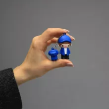 فلش مموری طرح پسرک و دخترک مدل Ul -Boy and girlظرفیت 128 گیگابایت مجموعه 2 عددی