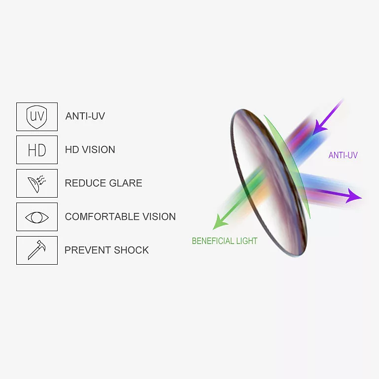 عینک آفتابی مستطیلی پلاریزه مورل مدل 9504C4