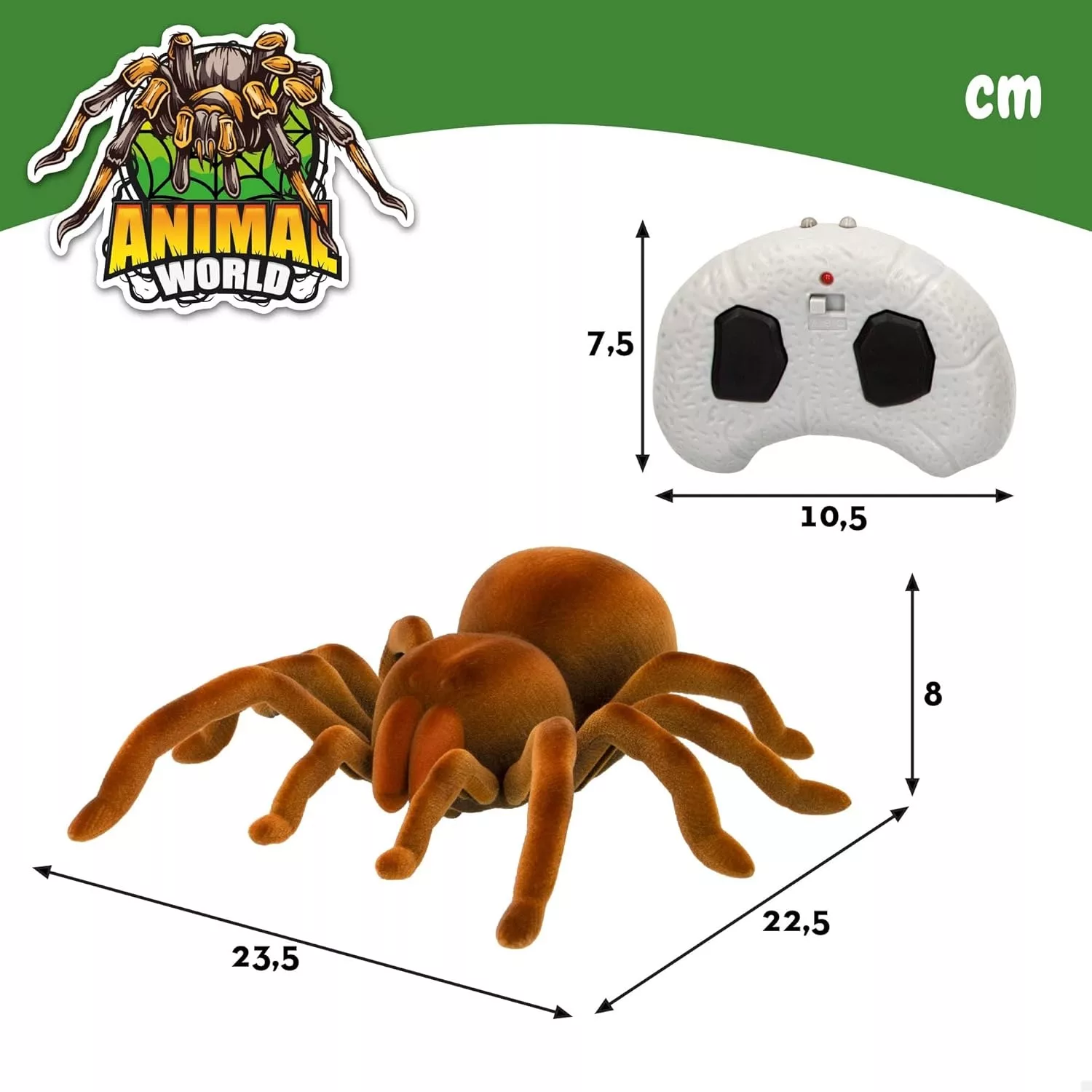 ربات کنترلی مدل عنکبوت طرح TARANTULA