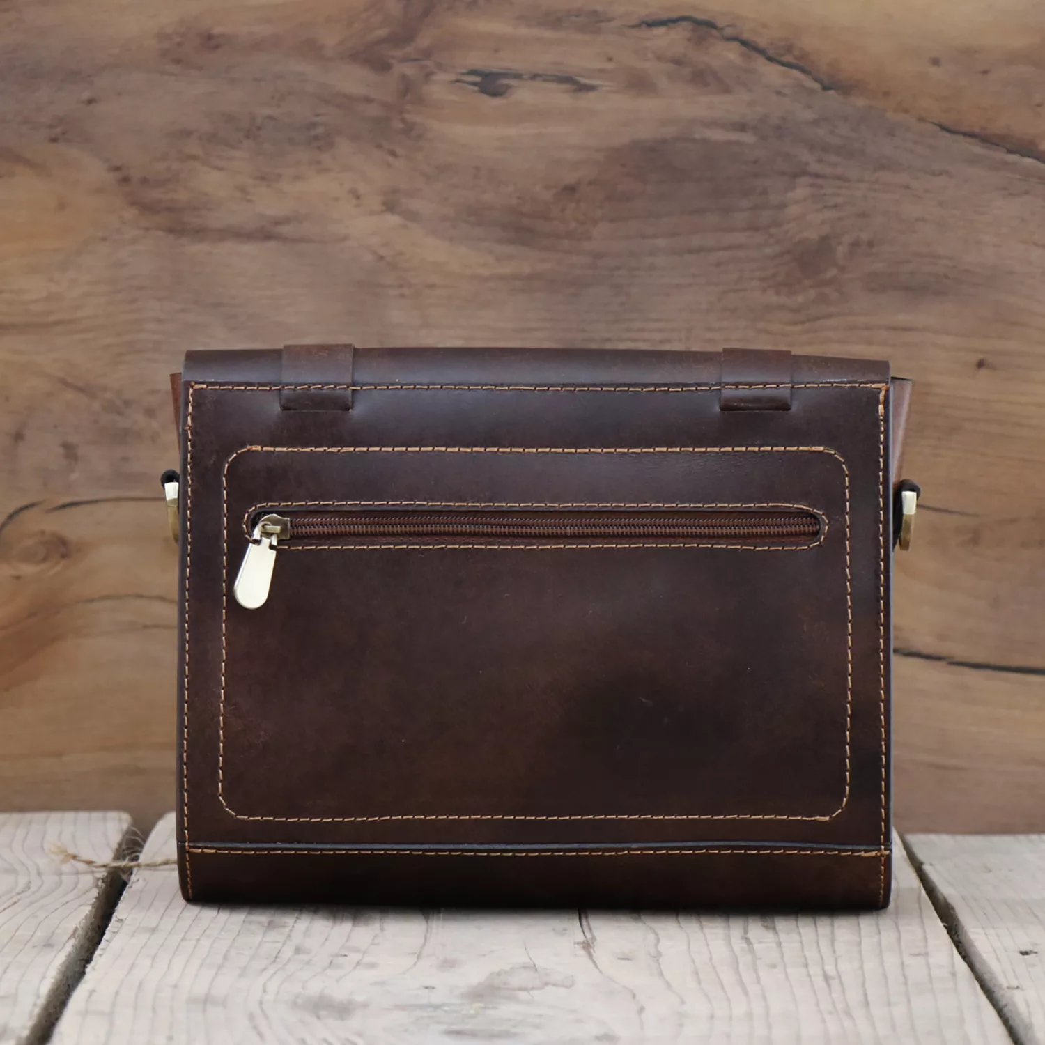 کیف رودوشی چرم بارثاوا مدل 1213