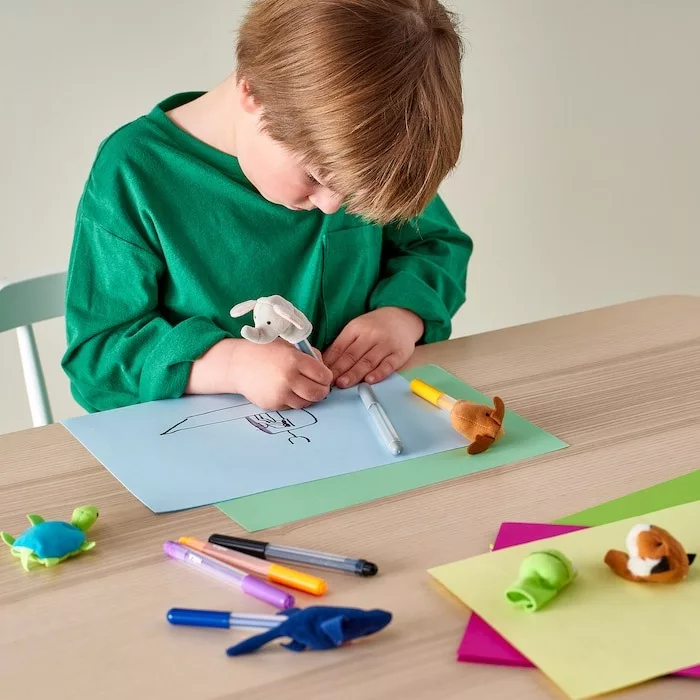 ست هدیه عروسک ایکیا مدل TITTA DJUR بسته 10 عددی