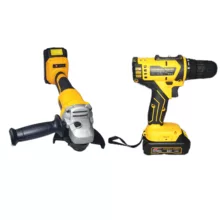 دریل و مینی فرز شارژی جنرال پاور مدل AJ-STCD-2001/STAG-2001BL