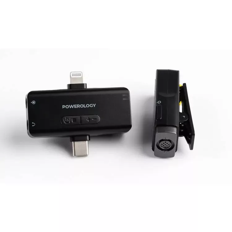 ست میکروفن بی سیم پاورولوجی مدل Lavalier - MFI Pwmic
