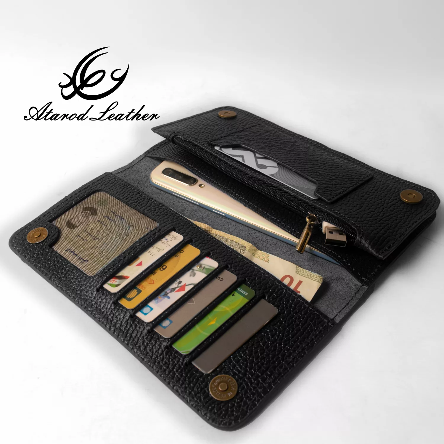 ست هدیه چرم عطارد مدل چرم طبیعی کد A88