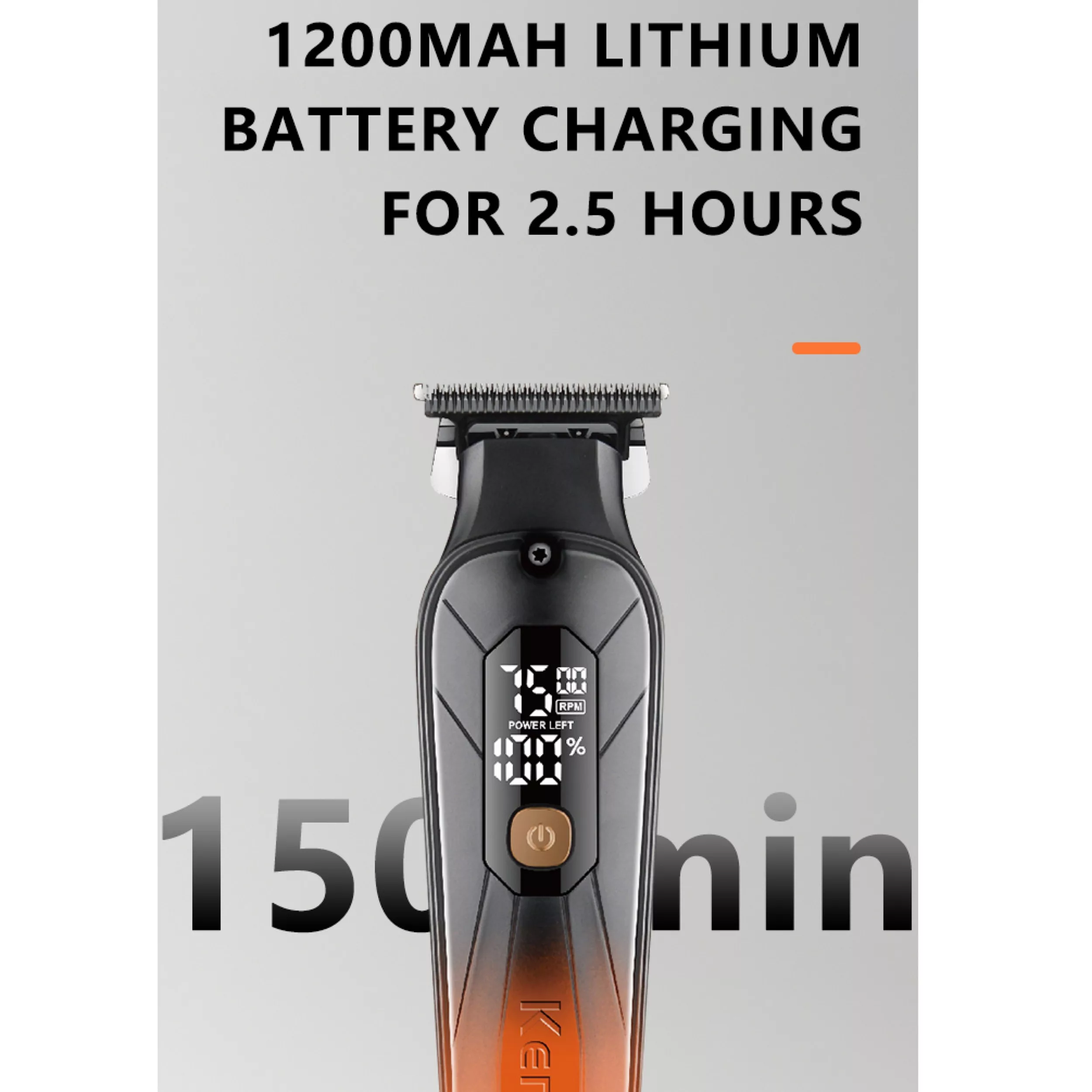 ماشین اصلاح موی سر و صورت شارژی کیمی مدل km-1741