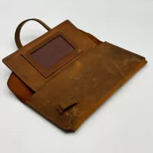 کیف پول چرم آسو مدل باراباس