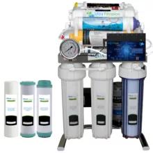 دستگاه تصفیه کننده آب آکوآ اسپرینگ مدل CHROME – IFUF10 به همراه فیلتر مجموعه 3 عددی