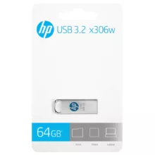 فلش مموری اچ پی مدل X306W USB3.2 ظرفیت 64 گیگابایت