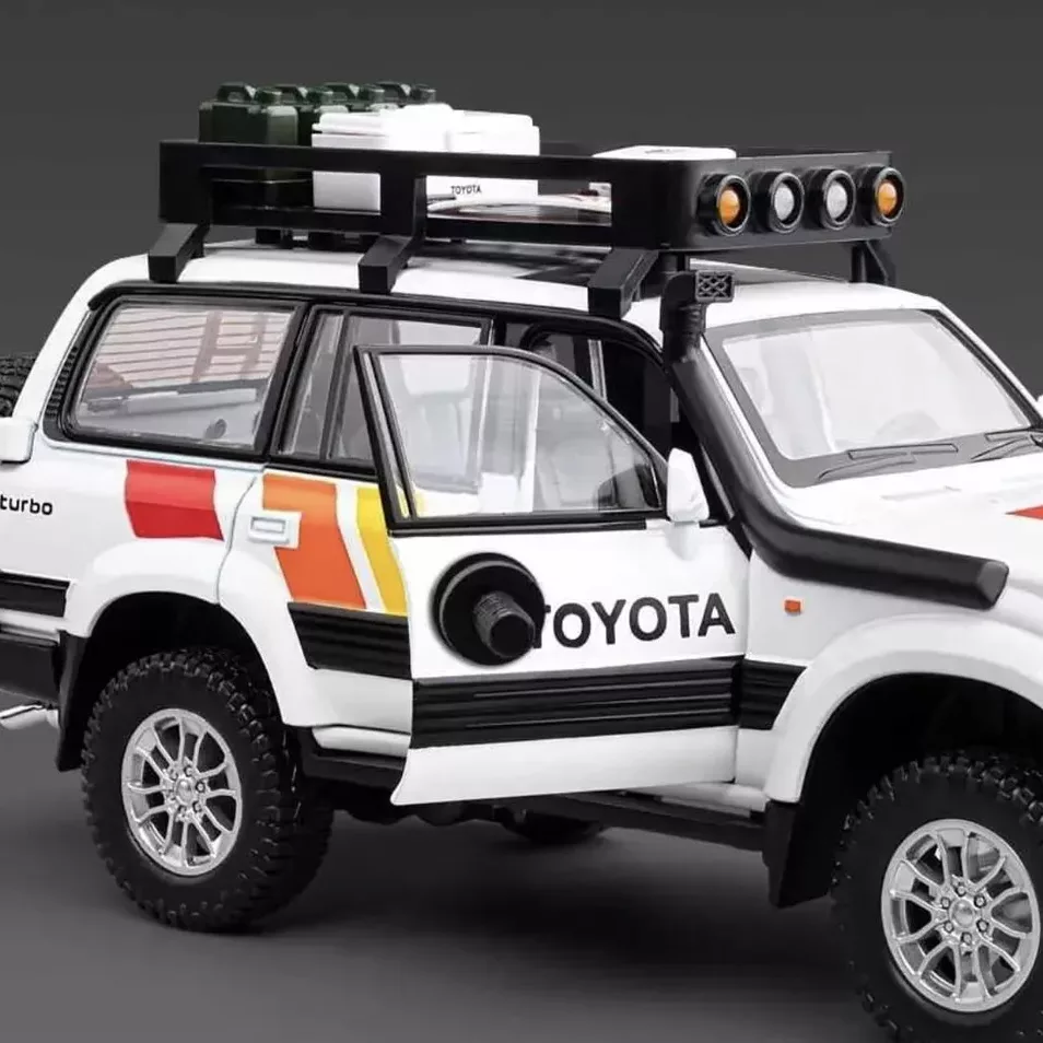 ماکت ماشین چه ژی مدل تویوتا لندکروزر Toyota Land Cruiser LC80 کد W100