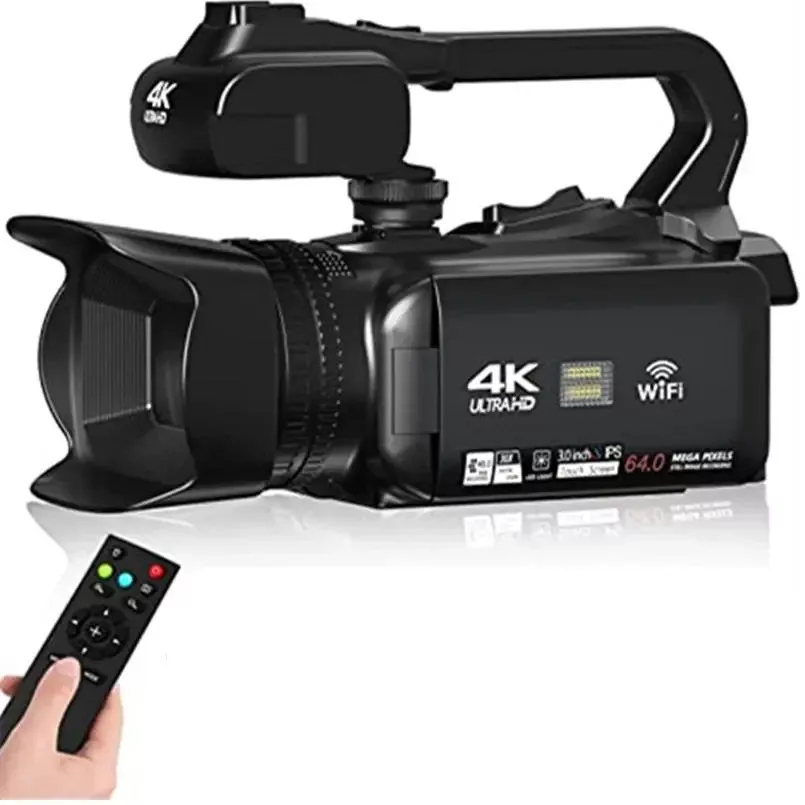 دوربین فیلم برداری مدل 4K Ultra HD 64MP Streaming 60fps With 64G SD Card