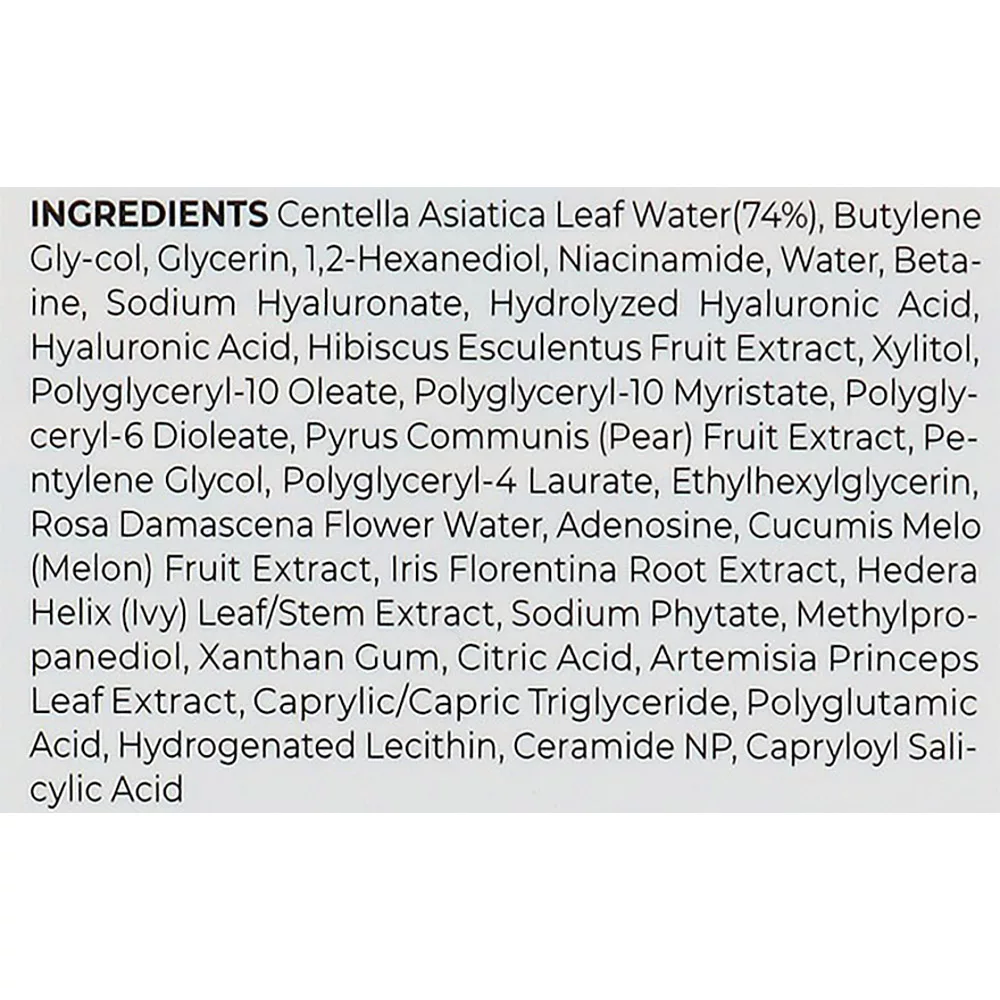 تونر سنتلا مدل HYALU-CICA Brightening حجم 210 میلی لیتر