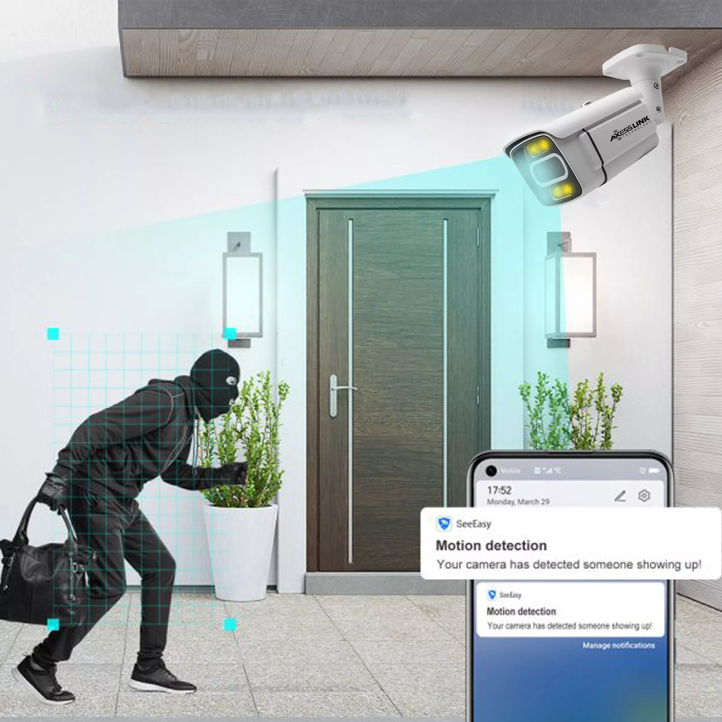 سیستم امنیتی مدل FULL KIT AHD 3 ECONOMIC