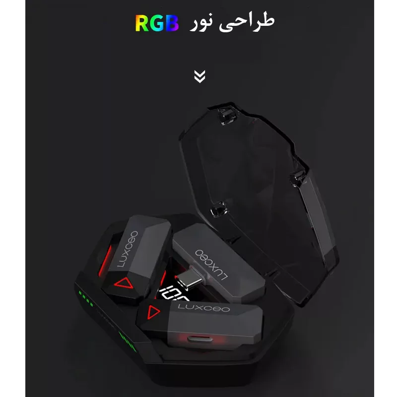 میکروفن یقه ای لاکسیو مدل Portable Case