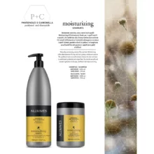 شامپو مو آلویوز مدل بابونه و پانتنول حجم 1000 میلی لیتر به همراه ماسک مو