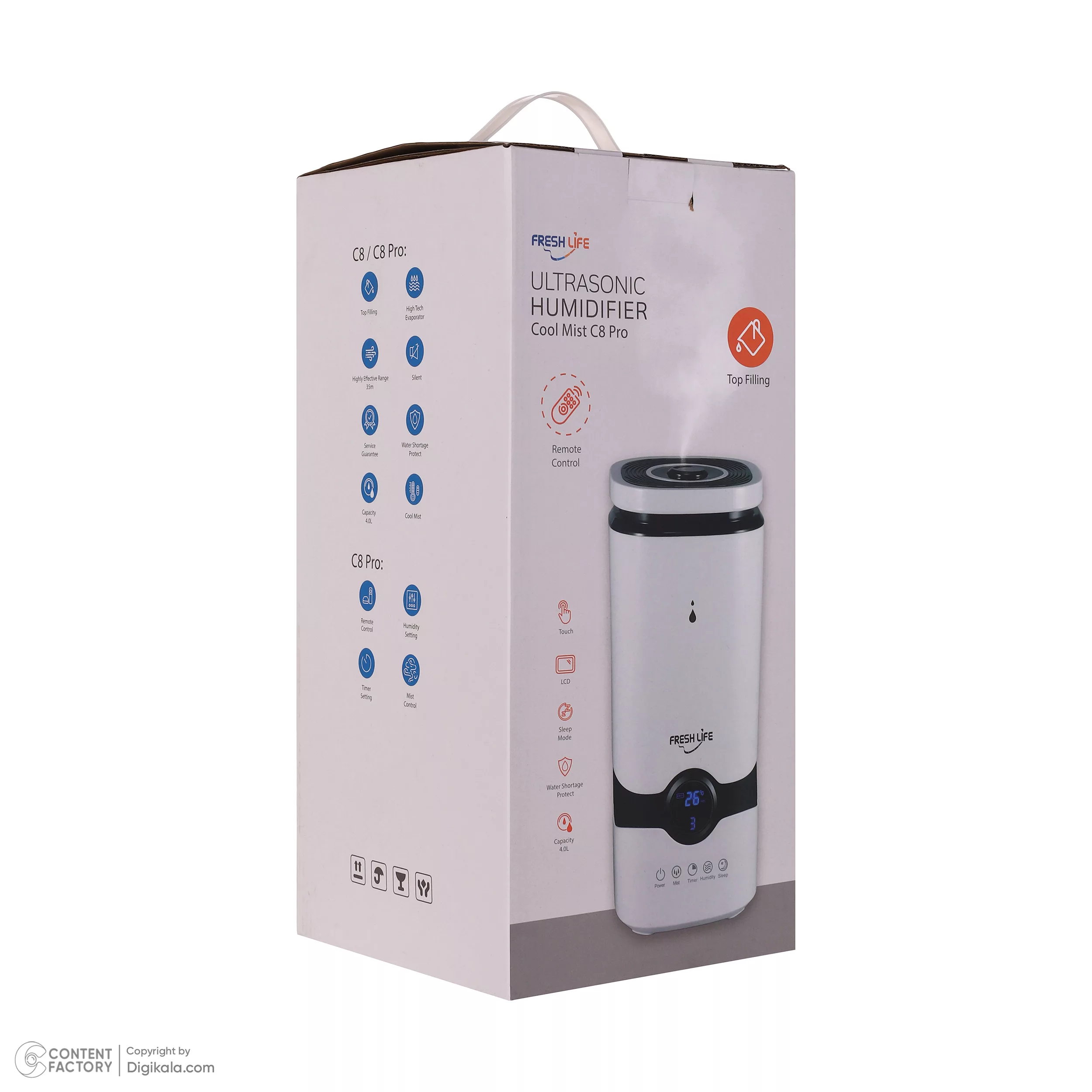 دستگاه بخور سرد فرش لایف مدل C8