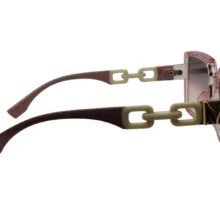 عینک آفتابی مستطیلی غیر پلاریزه مدل W90142 C202