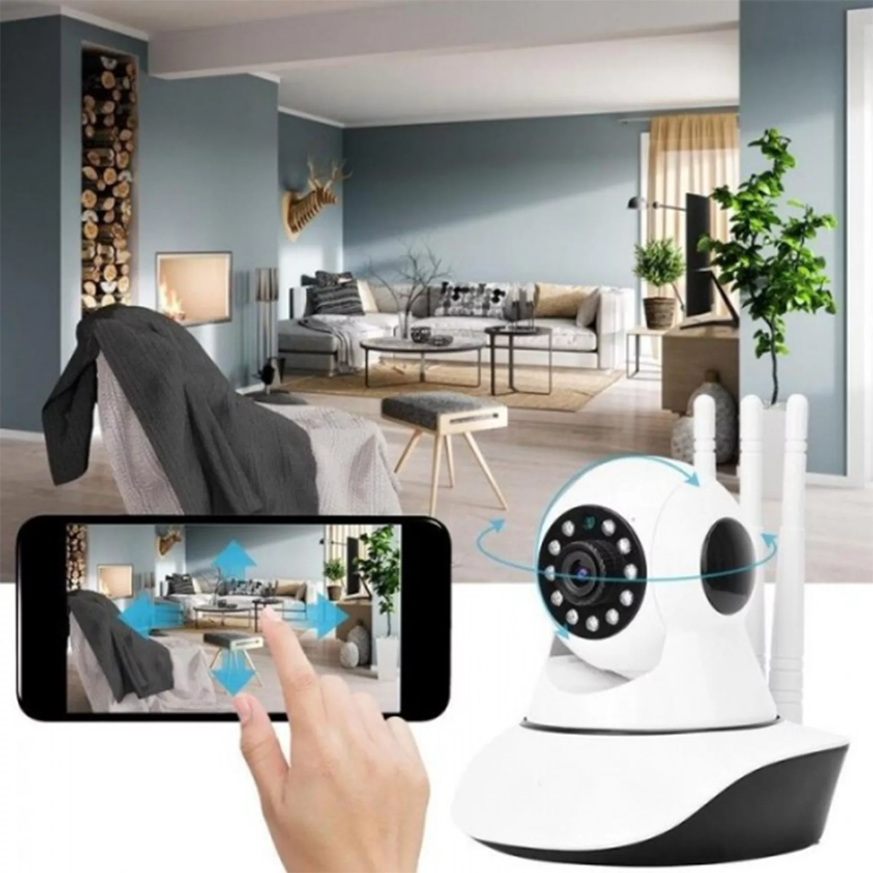 دوربین مداربسته تحت شبکه مدل بیبی V380PRO