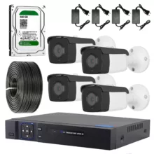 سیستم امنیتی نظارتی مدل  HD PACK 4 – AXESSLINK L04