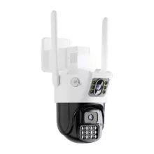 دوربین مداربسته تحت شبکه وایفای مدل 2لنز V380pro