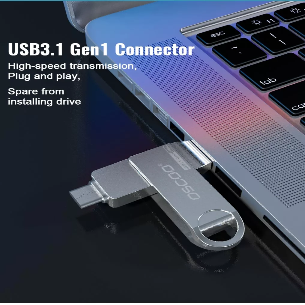 فلش مموری اوسکو مدل CU-002 ظرفیت 128 گیگابایت