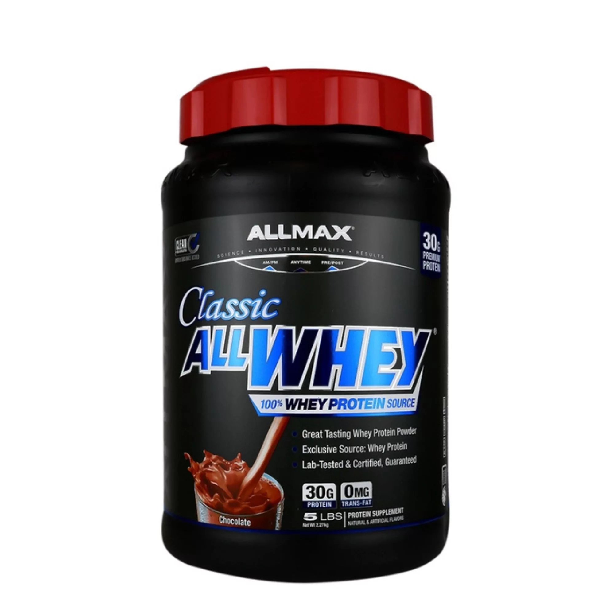 پودر پروتئین وی کلاسیک با طعم شکلاتی آل مکس - ۲۲۷۰ گرم