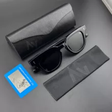 عینک آفتابی مستطیلی آلبرت وگ مدل S31110C1 Acetate Avantgarde Visionary