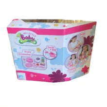 عروسک مدل my little baby کد 16019-1 طرح دختر ارتفاع 31 سانتی متر