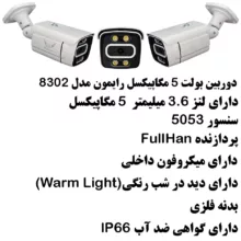 سیستم امنیتی رایمون مدل 5 مگاپیکسل کد Pack-AHD-5M-C417