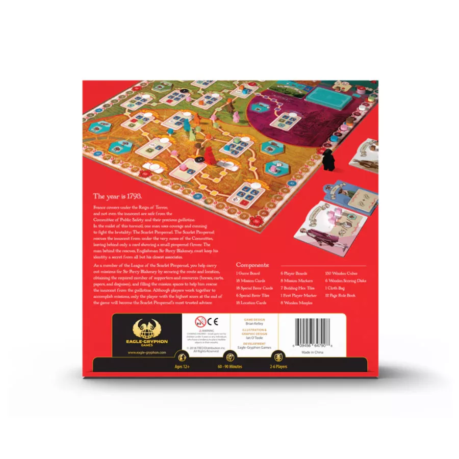 بازی فکری مدل The Scarlet Pimpernel مناسب برای سن 12 سال به بالا