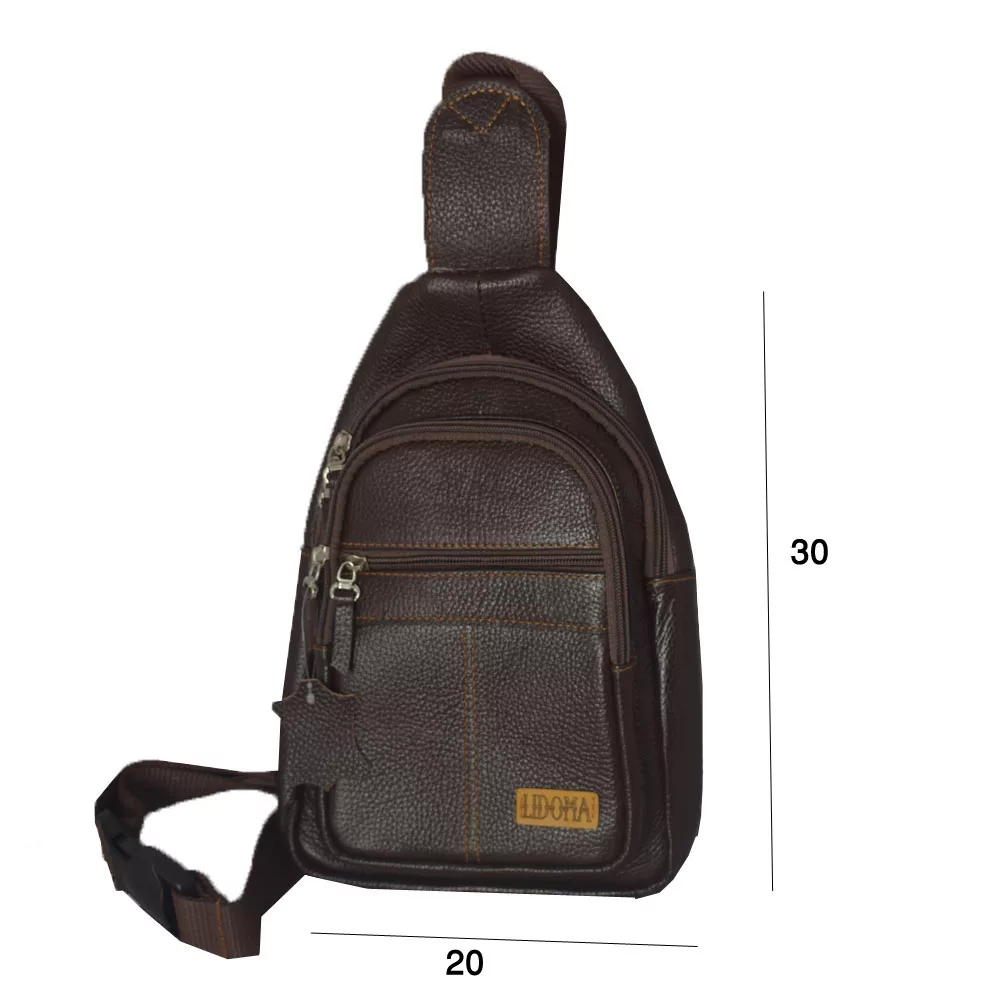 کیف کراس بادی مدل چرم طبیعی کد 10