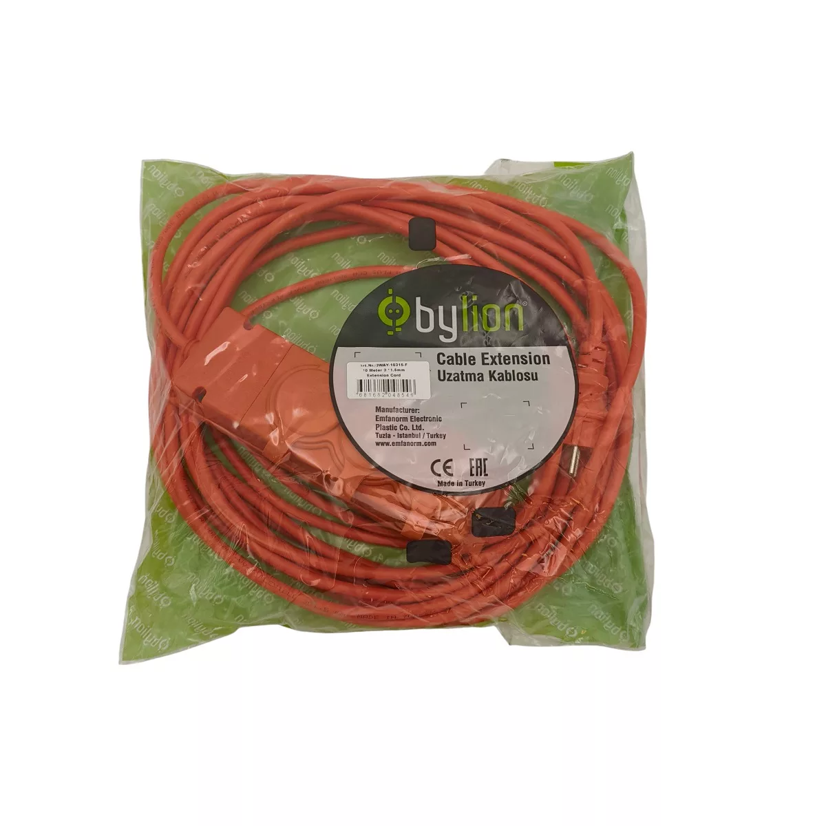 سه شاخه برق بیلیون مدل 3way-10315-f