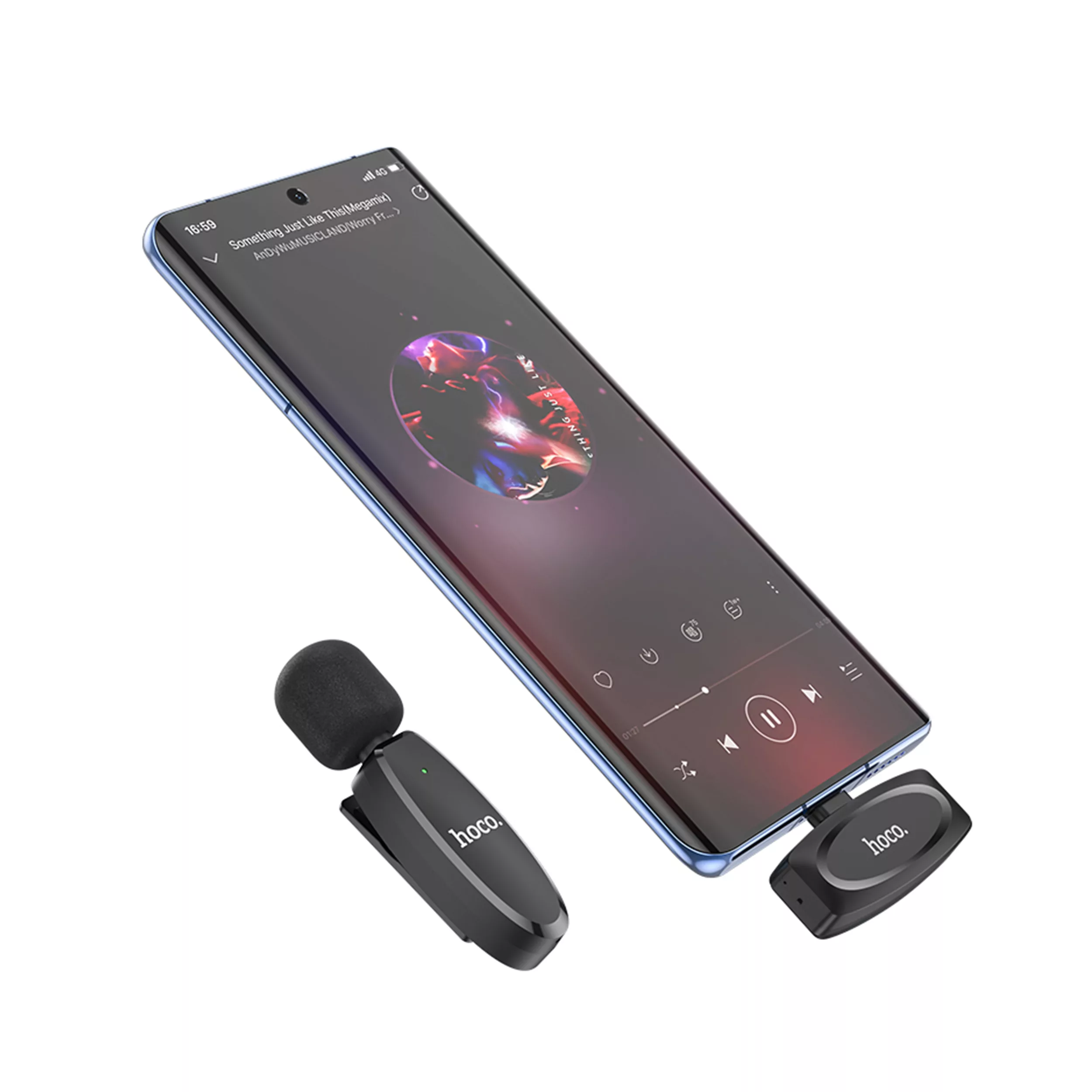 میکروفن یقه ای هوکو مدل L15 TYPE-C