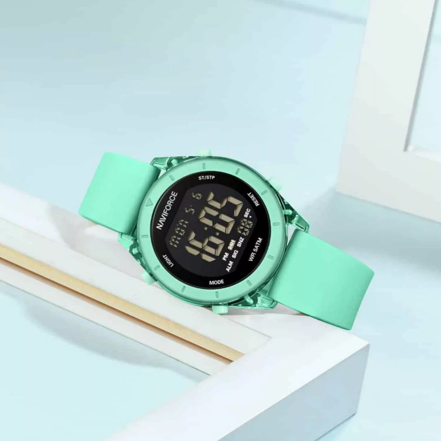 ساعت مچی دیجیتال زنانه نیوی فورس مدل NF7108S