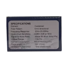 میکروفن یقه ای پنتک مدل EM-610