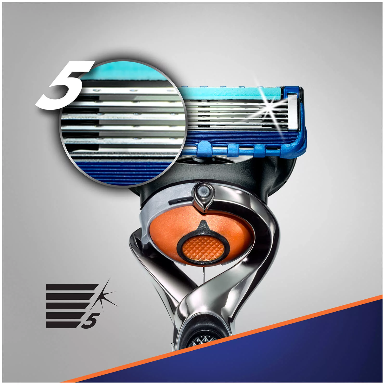 خود تراش ژیلت مدل Fusion Proglide 5
