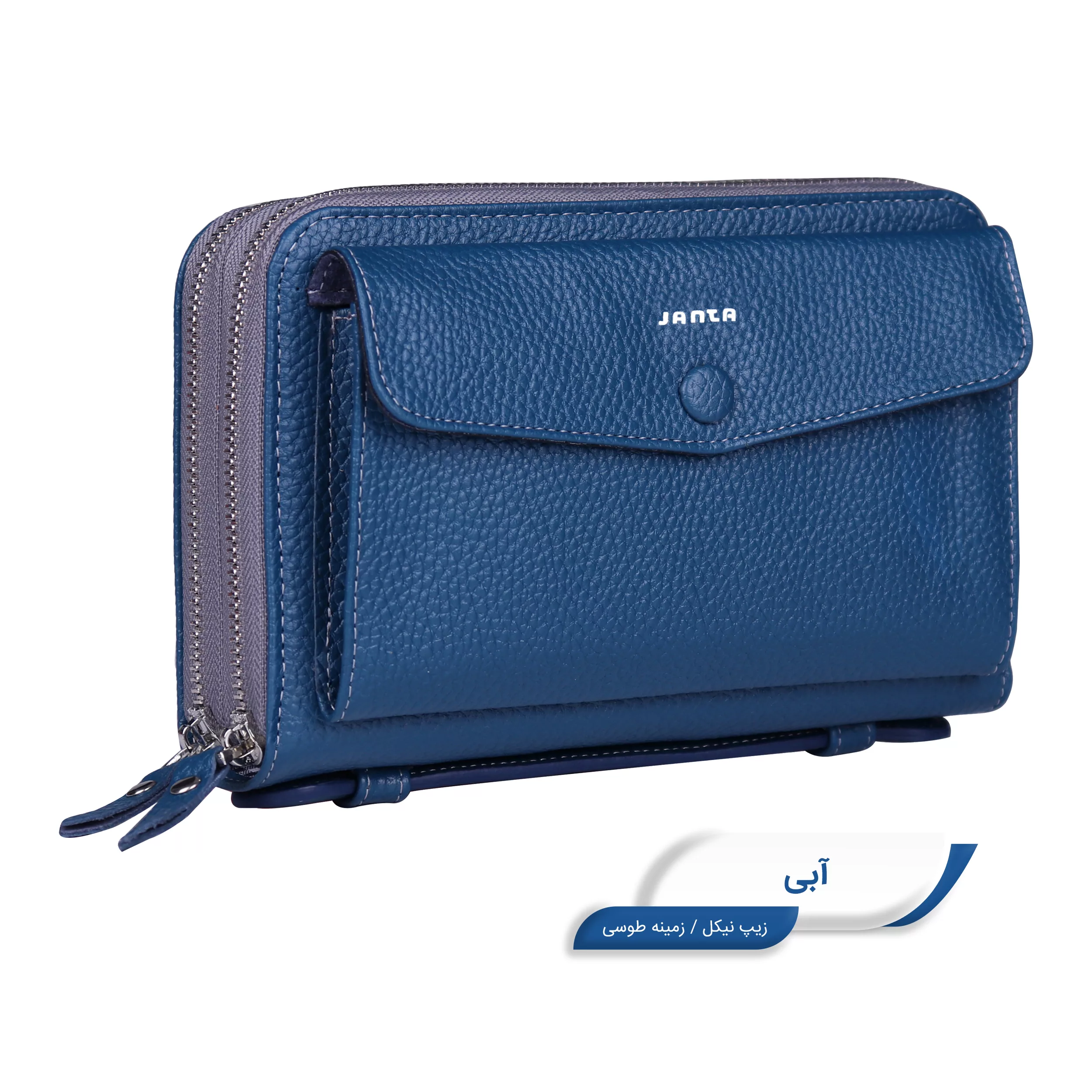 کیف دستی چرم جانتا مدل 496