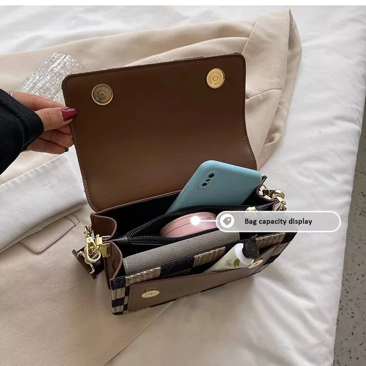 کیف دوشی زنانه مدل fd-72 طرح مونیکا