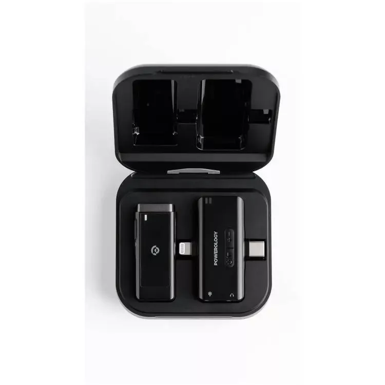 ست میکروفن بی سیم پاورولوجی مدل Lavalier - MFI Pwmic