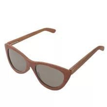 عینک آفتابی مدل چوبی طرح کیتی