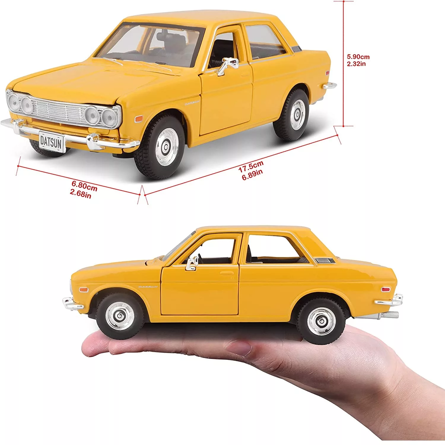ماشین بازی مایستو مدل DATSUN 510 1971