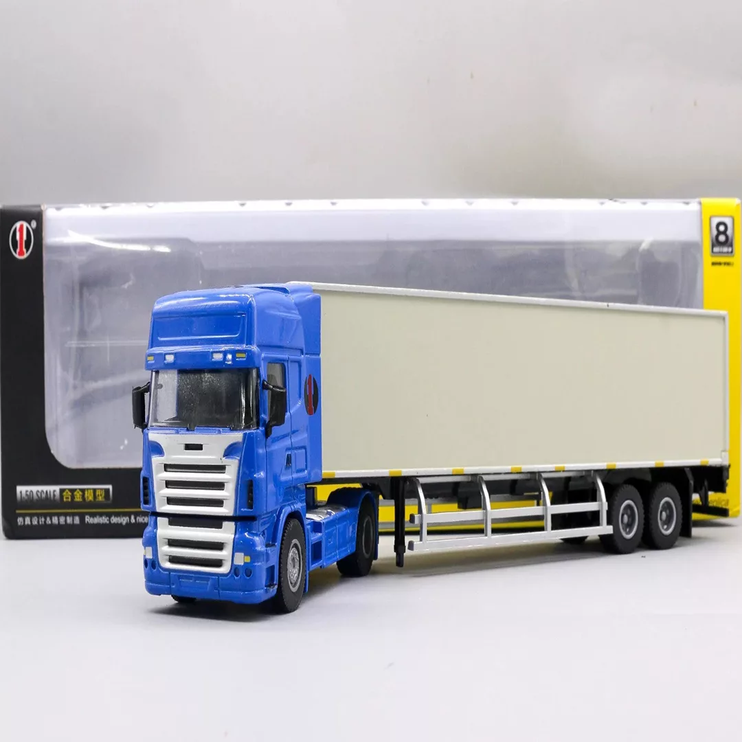 ماشین بازی مدل engineering container truck