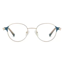فریم عینک طبی گرد مدل JS8630C235P81 مناسب برای صورت گرد و بیضی