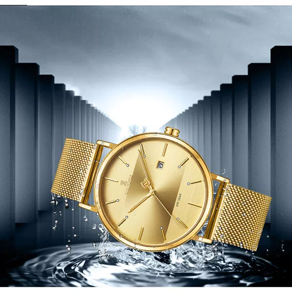 ساعت مچی عقربه ای زنانه نیوی فورس مدل NF3008 GG