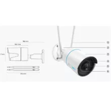دوربین مداربسته تحت شبکه ریولینک مدل 510WA-5MP